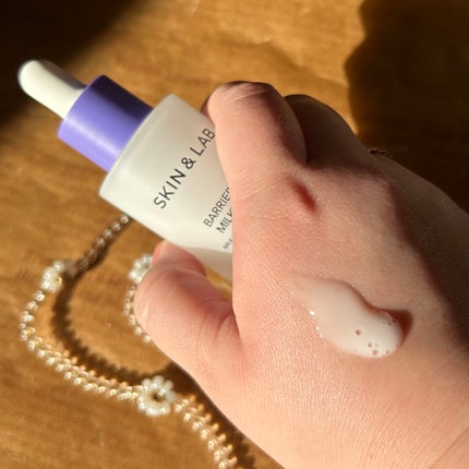 バリアダームミルキーセラム/SKIN&LAB/美容液を使ったクチコミ(2枚目)