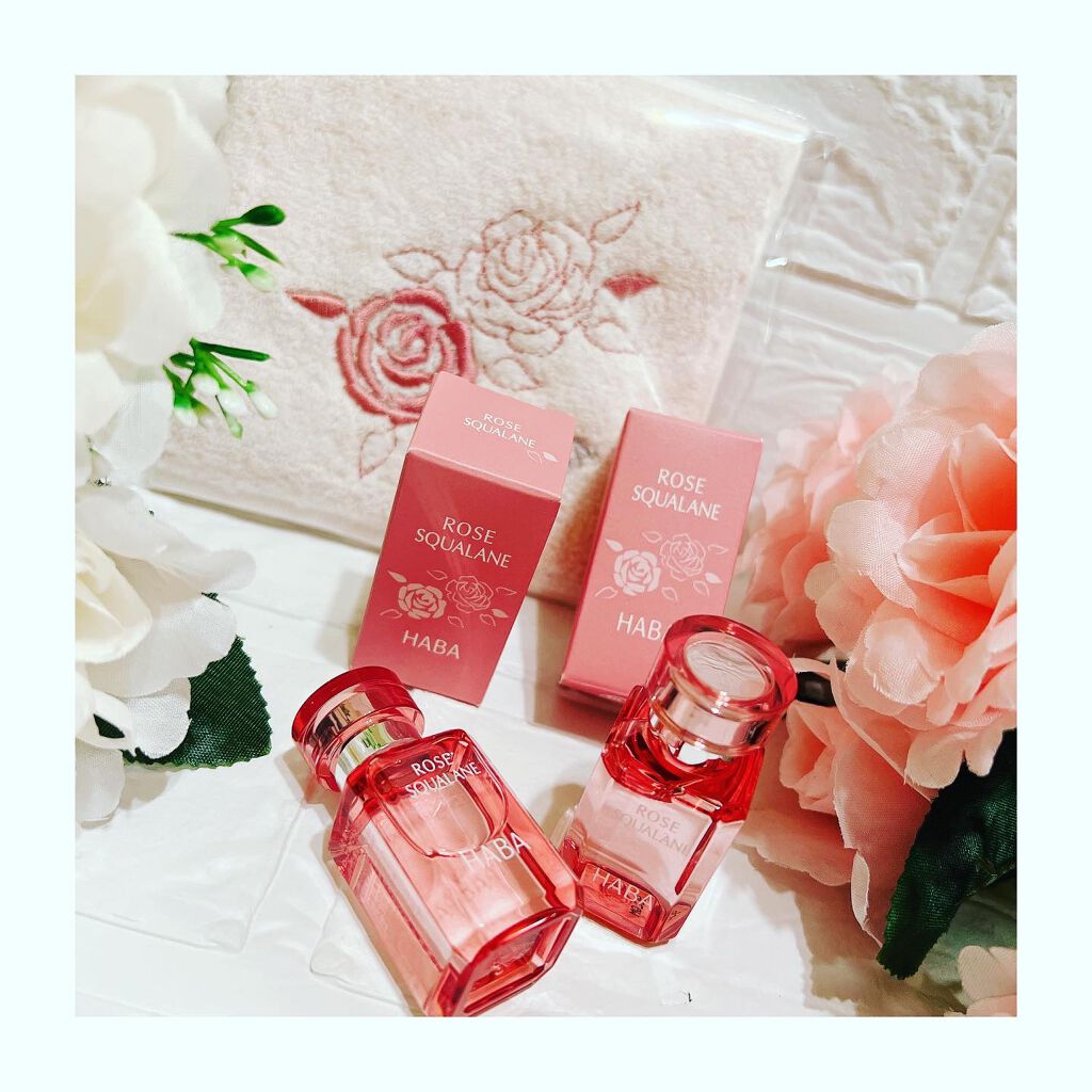 ローズスクワラン/HABA/フェイスオイルを使ったクチコミ（1枚目）