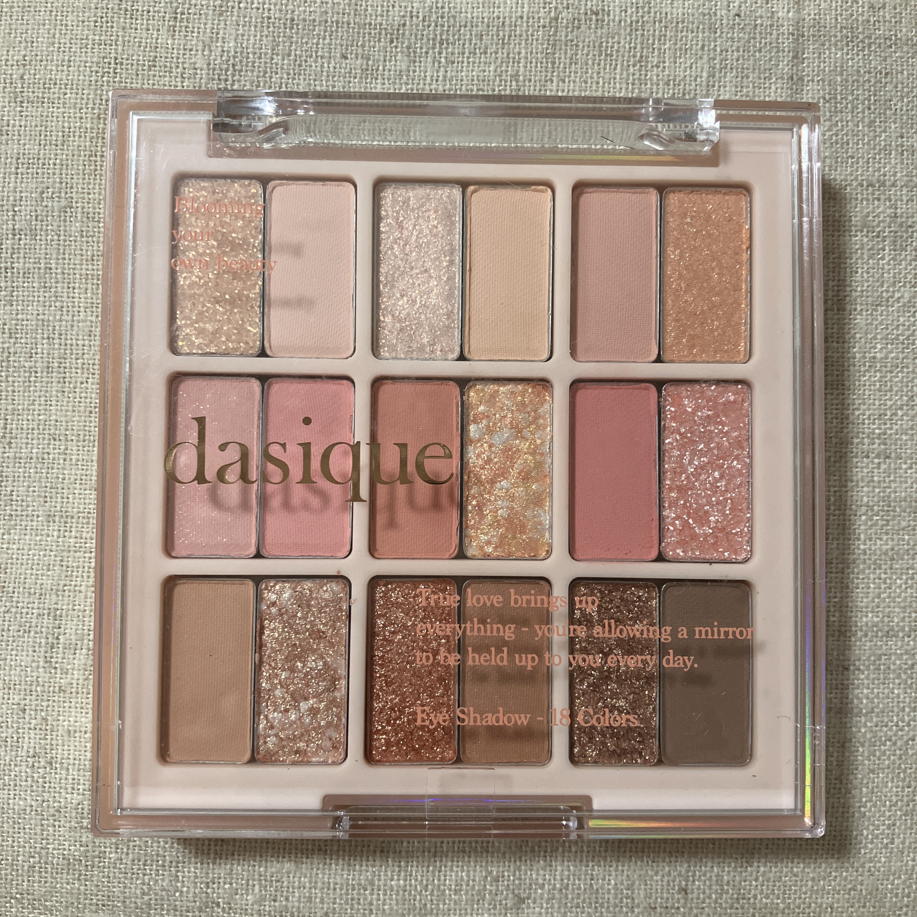 シャドウパレット/dasique/アイシャドウパレットを使ったクチコミ（1枚目）