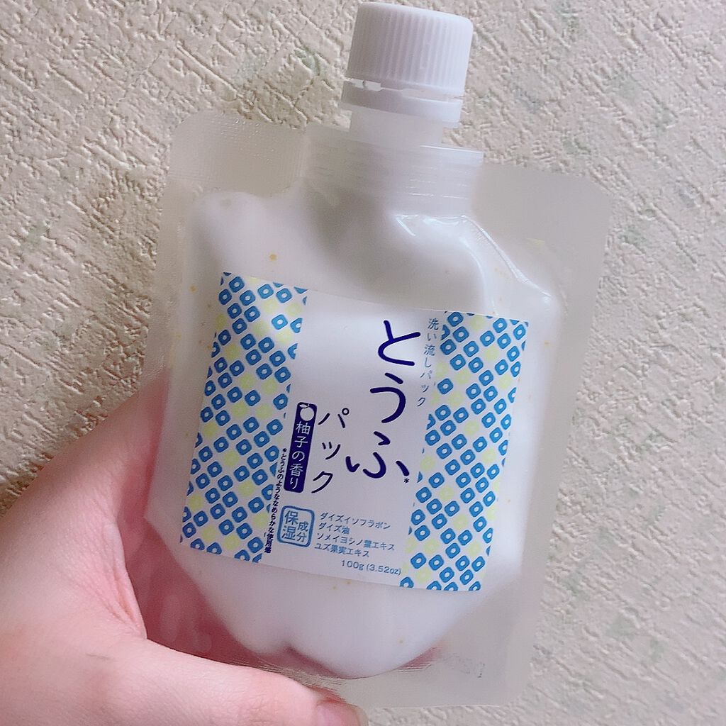 とうふパック/DAISO/フェイスクリームを使ったクチコミ（2枚目）