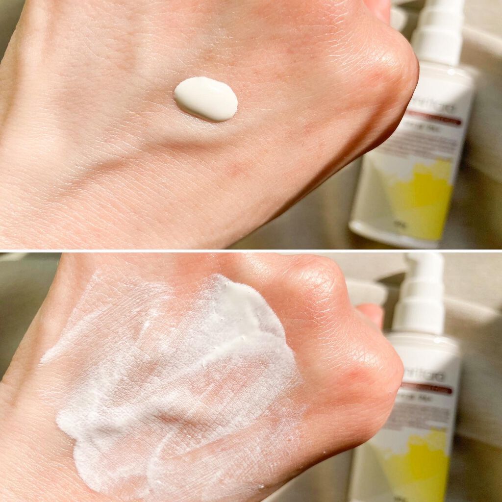 オールライト サンスクリーン クリーム SPF18 PA+/AMRITARA/化粧下地を使ったクチコミ(2枚目)