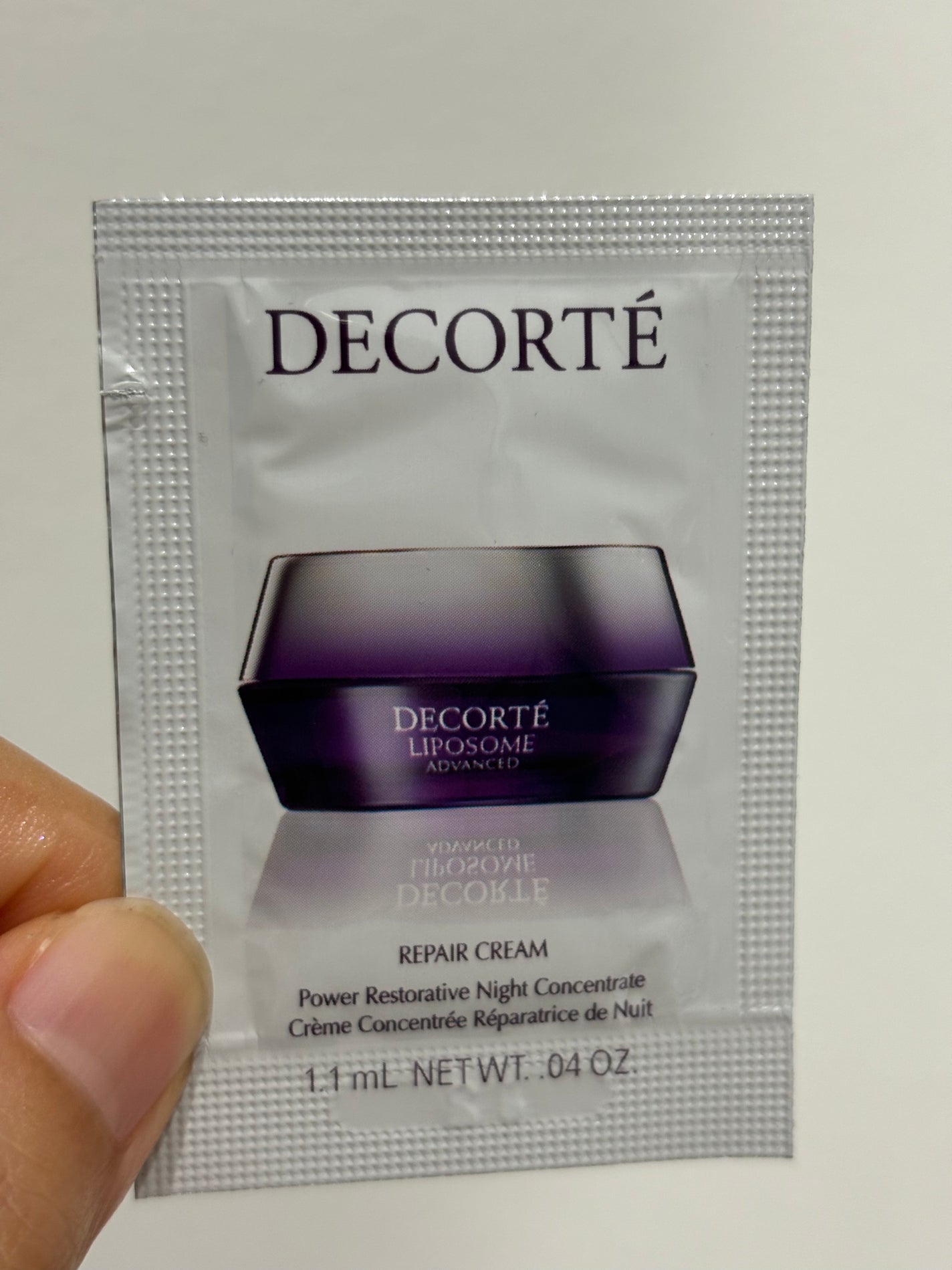 リポソーム アドバンスト リペアクリーム/DECORTÉ/フェイスクリームを使ったクチコミ(1枚目)