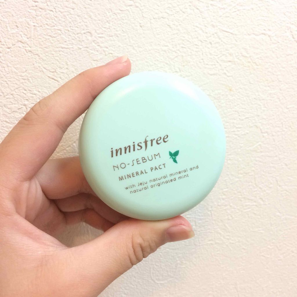 ノーセバム ミネラルパクト N/innisfree/プレストパウダーを使ったクチコミ(1枚目)
