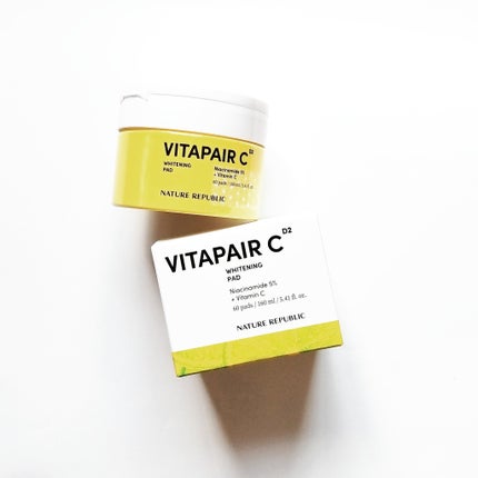 ネイチャーリパブリック ビタペアC ホワイトニング パッド