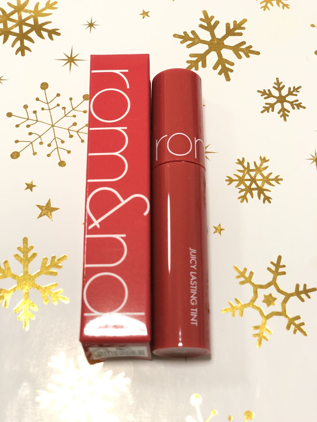 ジューシーラスティングティント/rom&nd/リップティントを使ったクチコミ（1枚目）