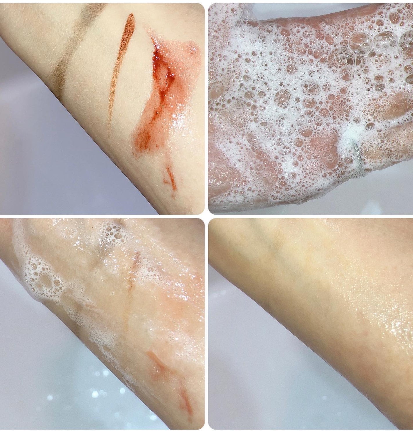 ダブルショットオイルトゥーフォームクレンザー/HAMEL/オイルクレンジングを使ったクチコミ(4枚目)