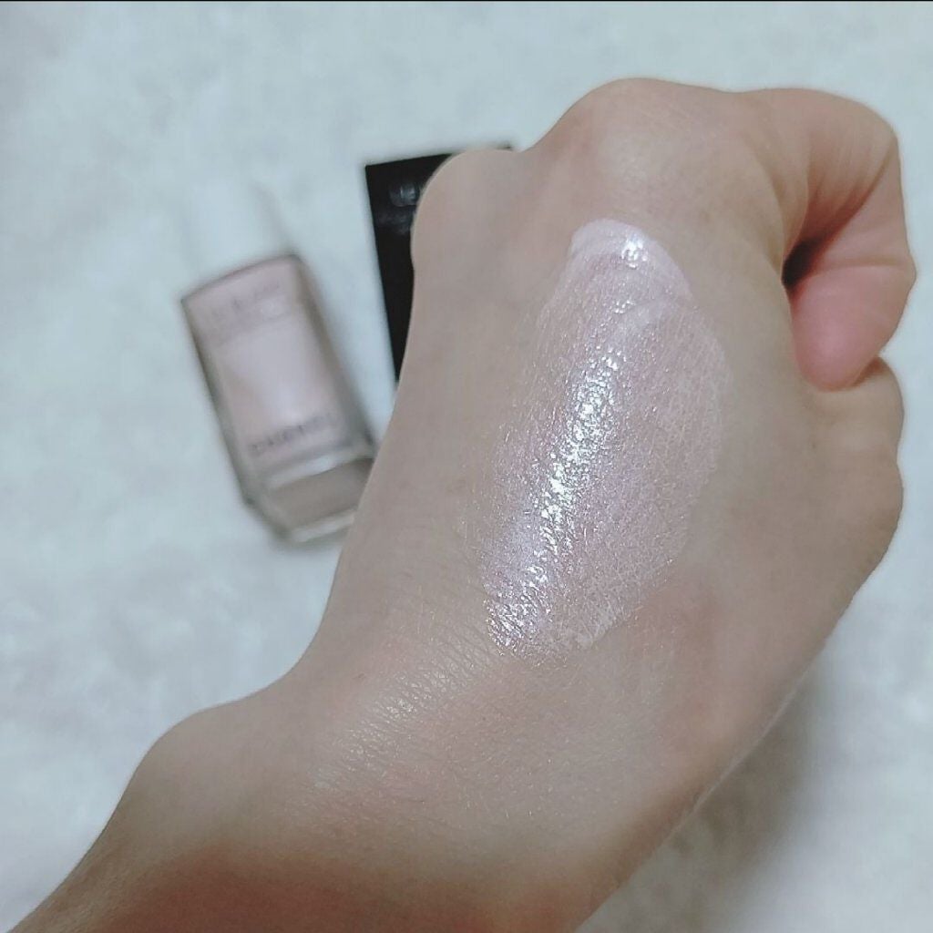 ル ブラン ロージー ドロップス/CHANEL/リキッドハイライトを使ったクチコミ(3枚目)