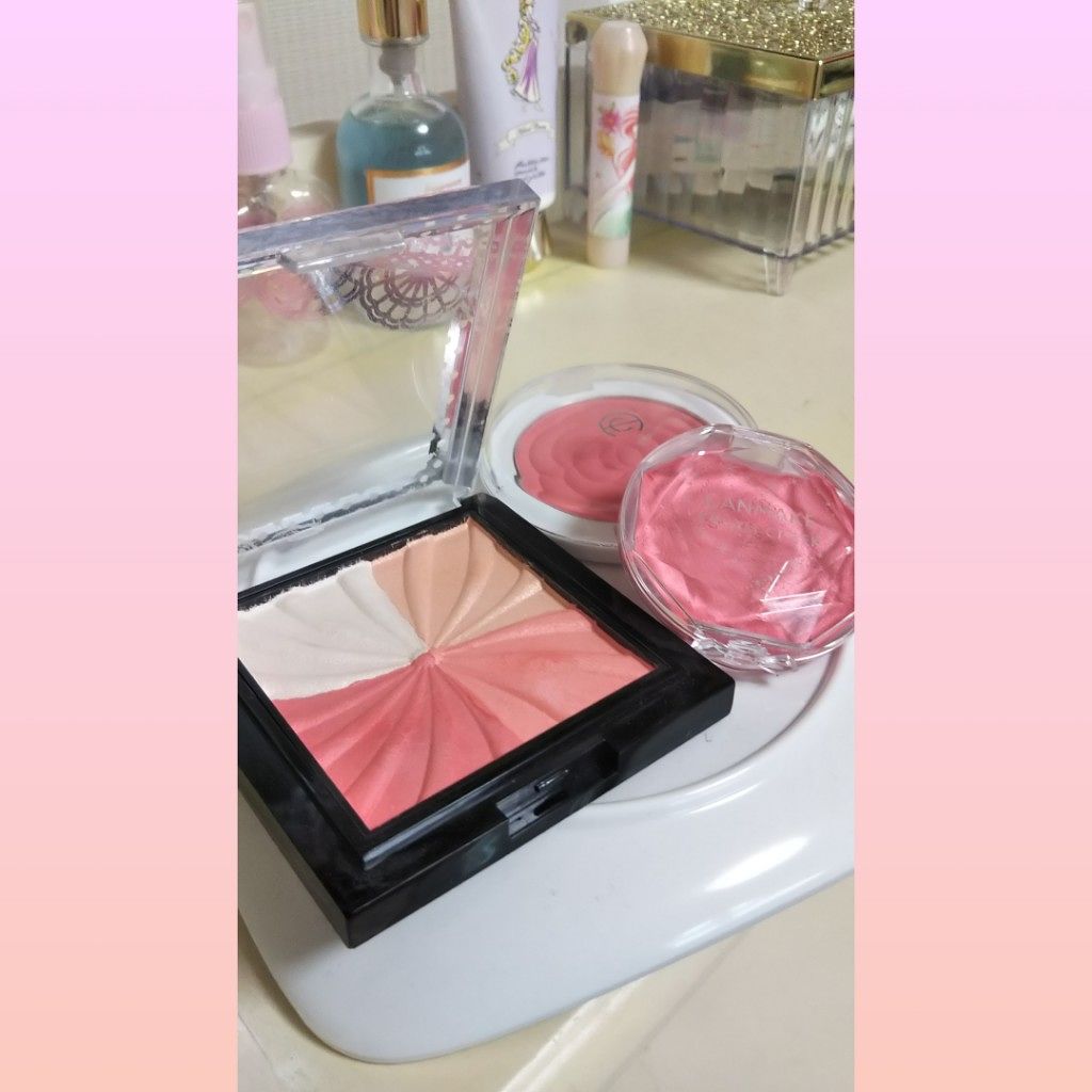 AC ローズチーク/AC MAKEUP/パウダーチークを使ったクチコミ（2枚目）