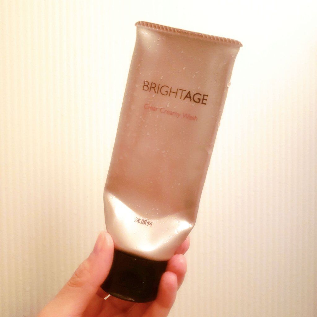 クリア クリーミーウォッシュ/BRIGHTAGE/洗顔フォームを使ったクチコミ（1枚目）