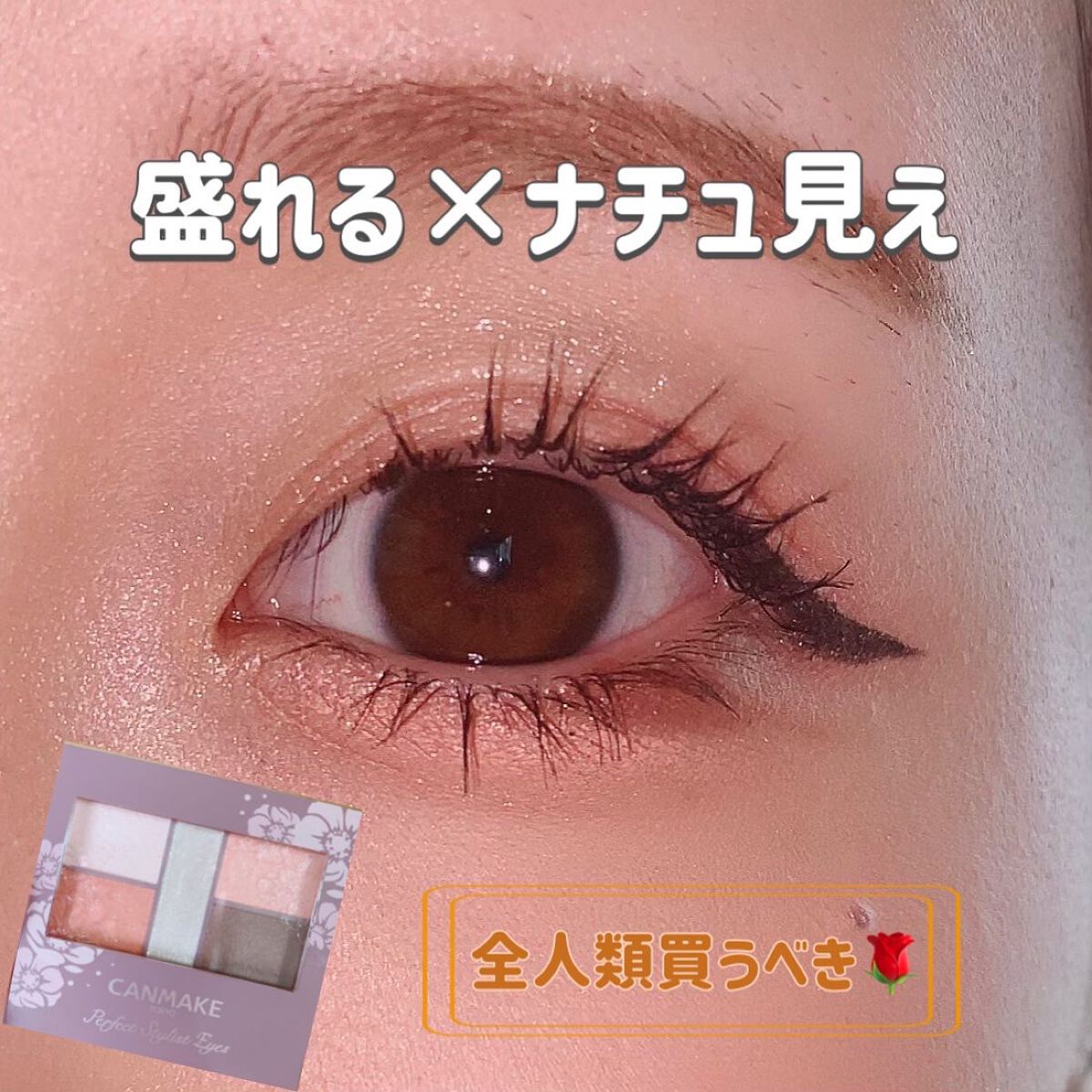 パーフェクトスタイリストアイズ/キャンメイク/アイシャドウパレットを使ったクチコミ（1枚目）