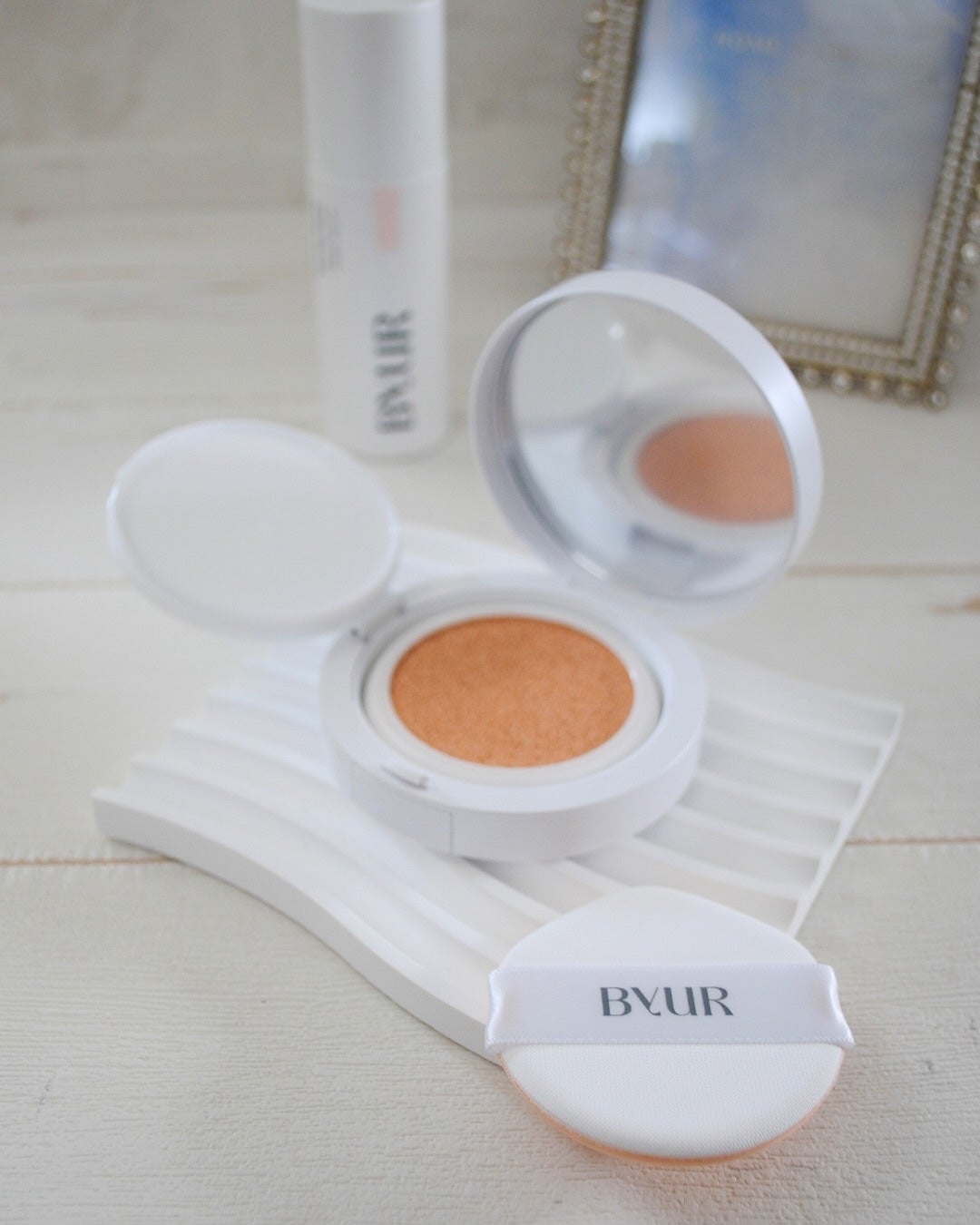 セラムフィット ルースフェイスパウダー/ByUR/ルースパウダーを使ったクチコミ(7枚目)