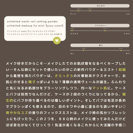 アンリミテッド washi ヴェール セッティング パウダー/shu uemura/プレストパウダーを使ったクチコミ(9枚目)