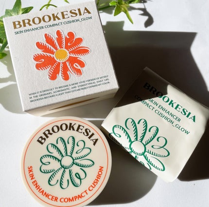 スキンエンハンサー コンパクトクッション(グロー)/BROOKESIA/クッションファンデーションを使ったクチコミ(8枚目)