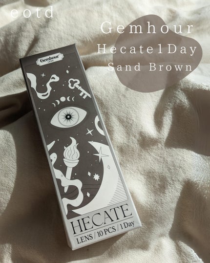 Hecate 1Day/Gemhour lens/カラーコンタクトレンズを使ったクチコミ(2枚目)