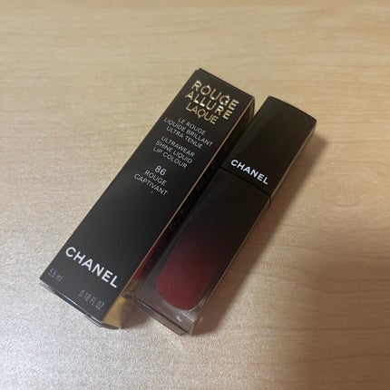 ルージュ アリュール ラック 86 ルージュ キャプティヴァン/CHANEL/口紅の画像