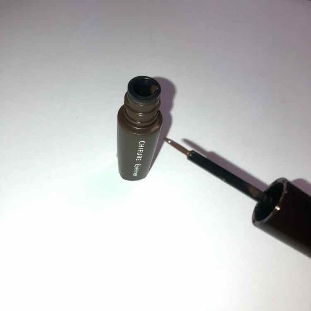 リキッド アイライナー/ちふれ/リキッドアイライナーを使ったクチコミ（3枚目）