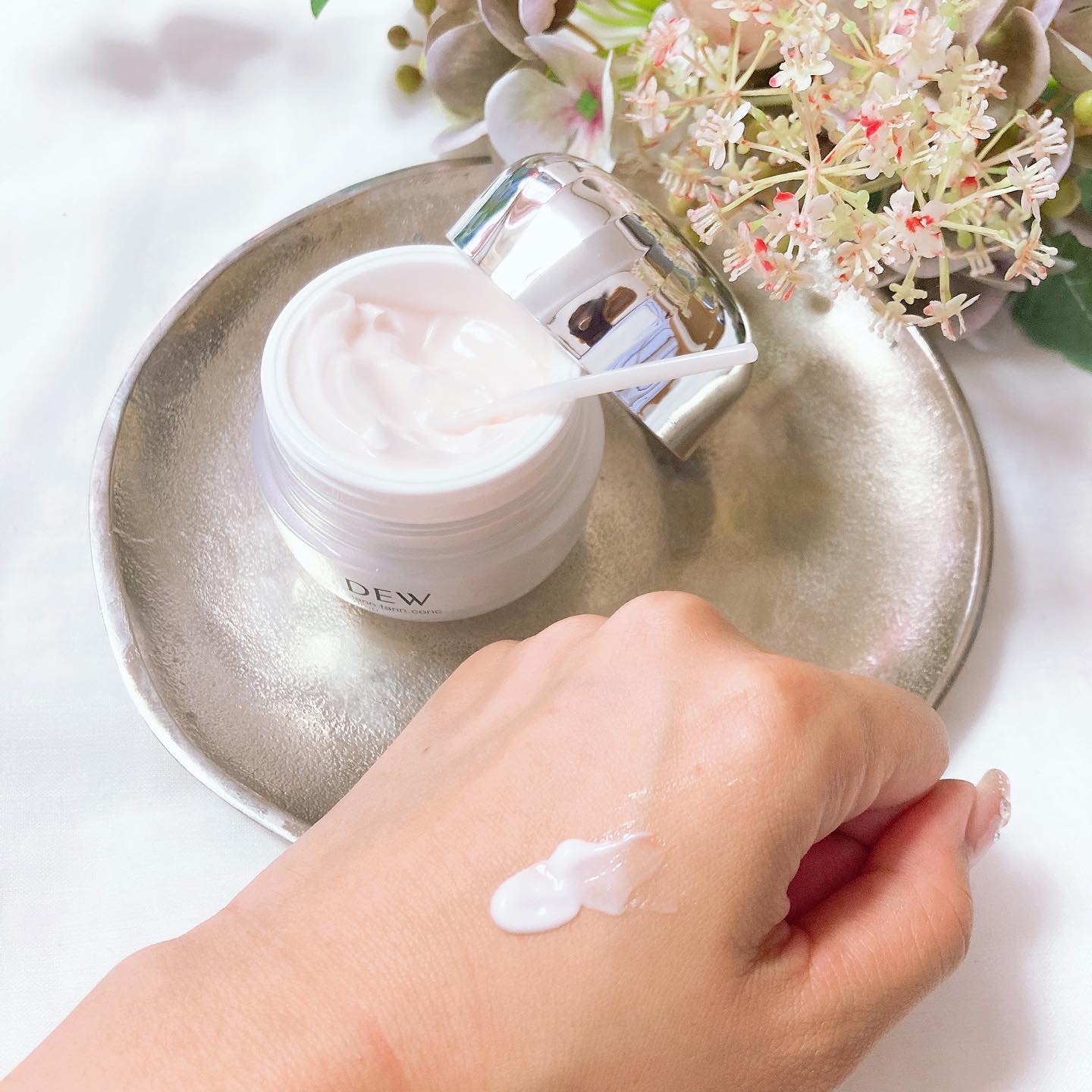 タンタンコンクドロップ/DEW/フェイスクリームを使ったクチコミ（2枚目）