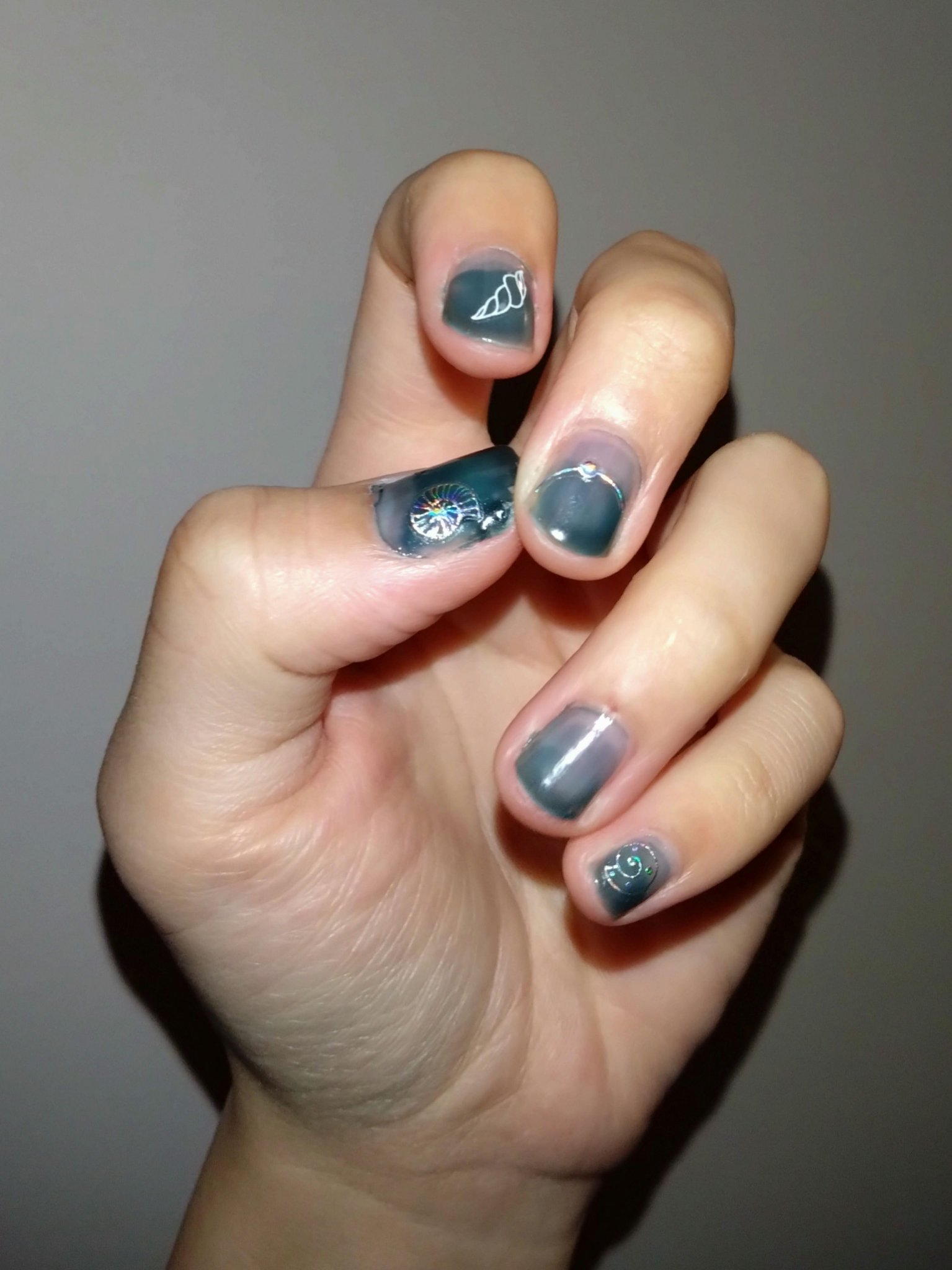 ムードペブルネイル/rom&nd/マニキュアを使ったクチコミ（2枚目）