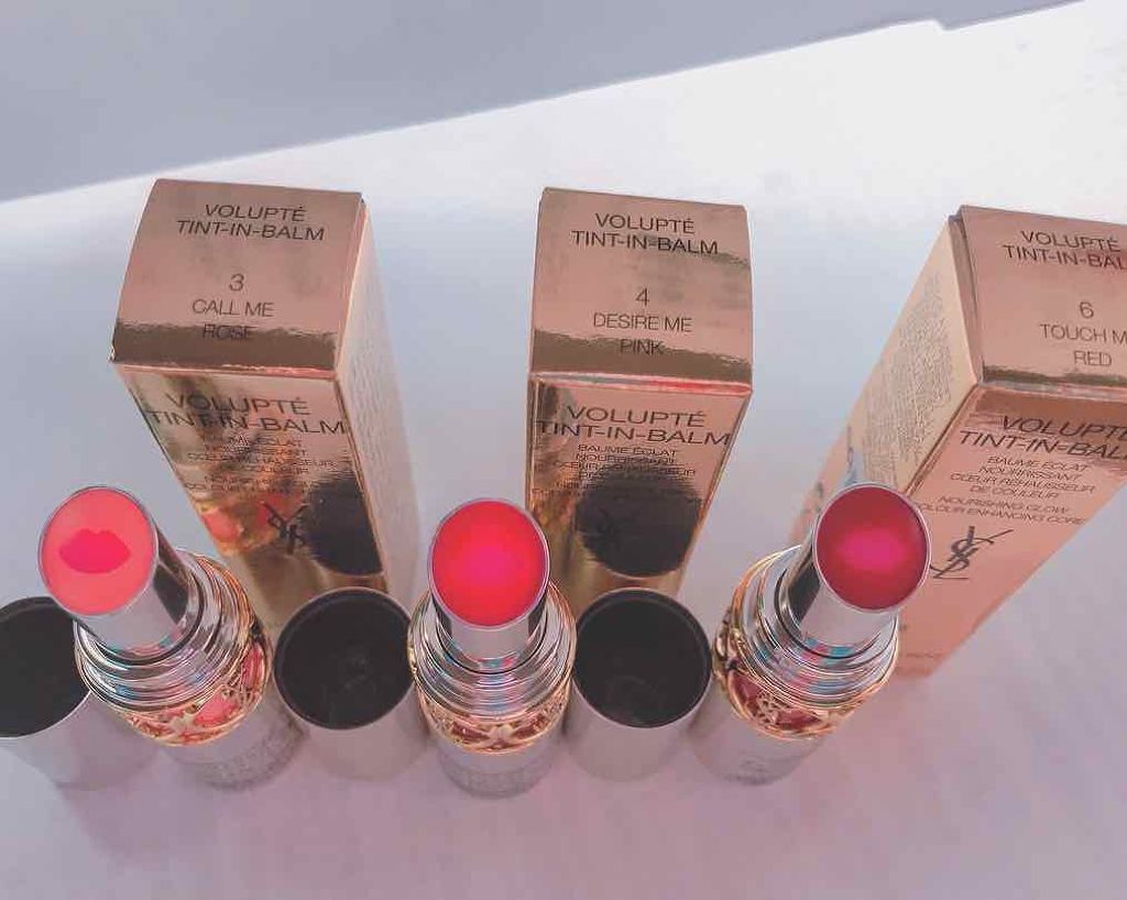 ヴォリュプテ ティントインバーム/YVES SAINT LAURENT BEAUTE/口紅を使ったクチコミ(2枚目)