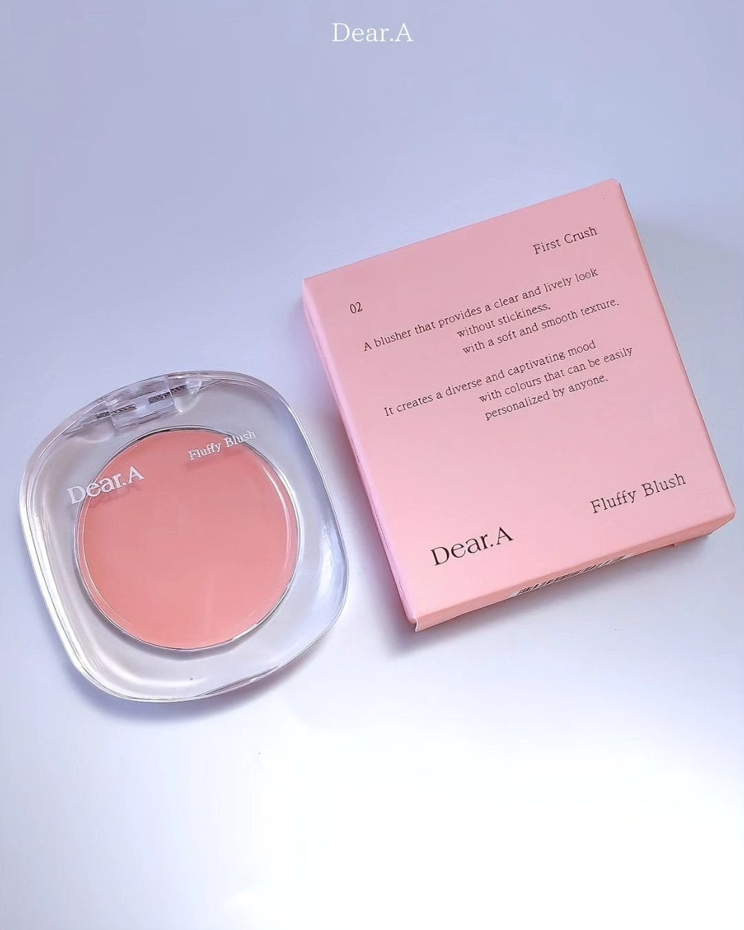 フラッフィーブラッシュ/Dear.A/パウダーチークを使ったクチコミ(7枚目)