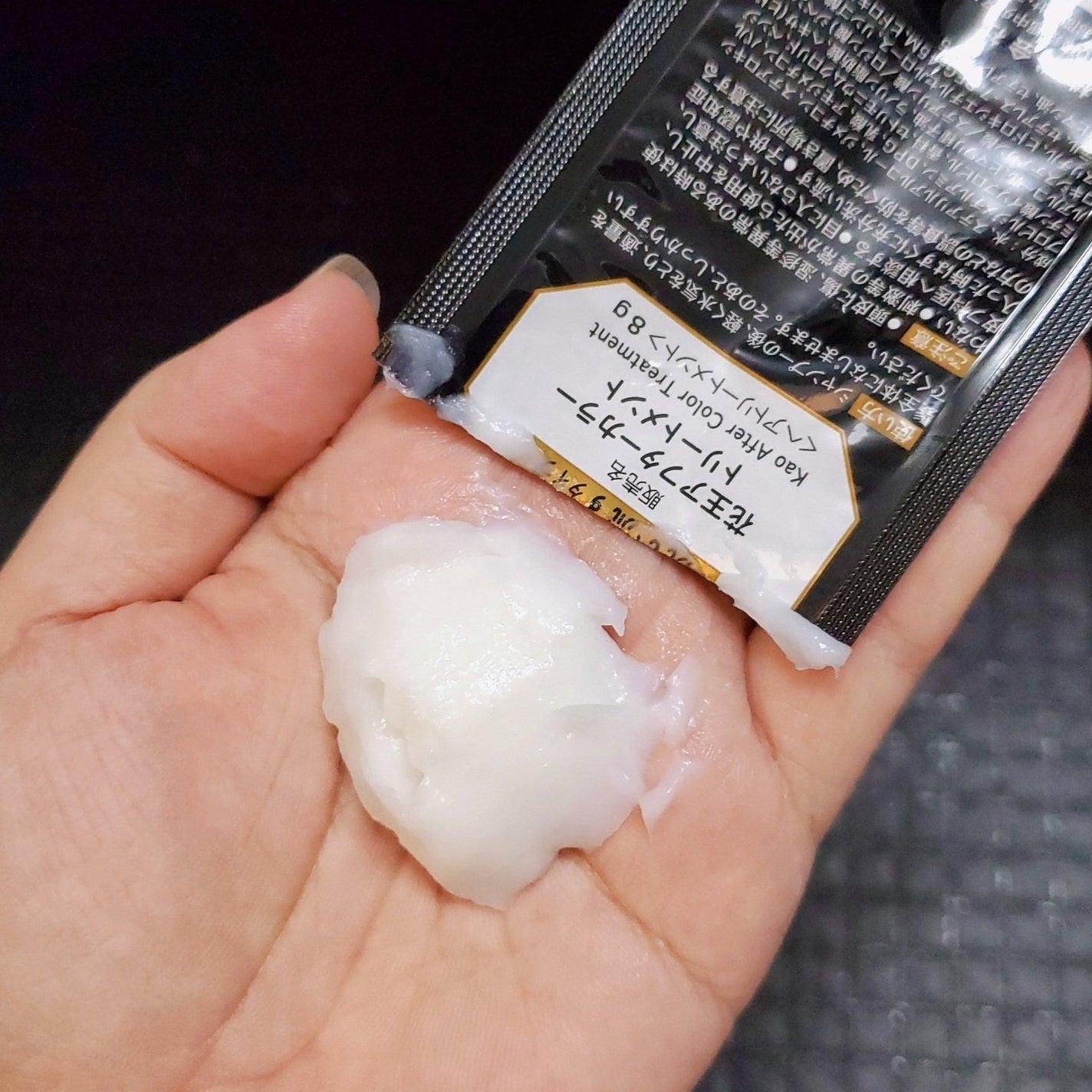 泡カラー 白髪用/ブローネ/ヘアカラーを使ったクチコミ(5枚目)