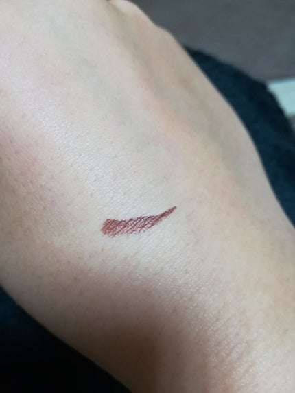 ブラウンアイライナー細芯/CEZANNE/リキッドアイライナーを使ったクチコミ(2枚目)