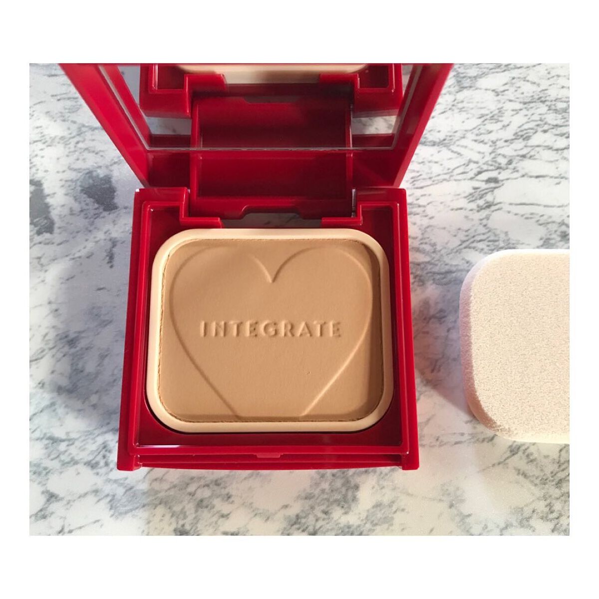 プロフィニッシュファンデーション/インテグレート/パウダーファンデーションを使ったクチコミ(3枚目)