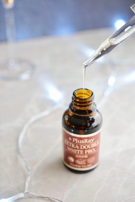 エクストラ ダブルホワイト美容原液 プロフェッショナル/PlusRay/美容液を使ったクチコミ(3枚目)