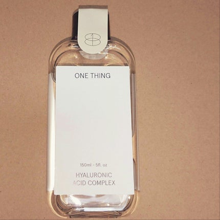 ヒアルロン酸化粧水/ONE THING/化粧水を使ったクチコミ(3枚目)