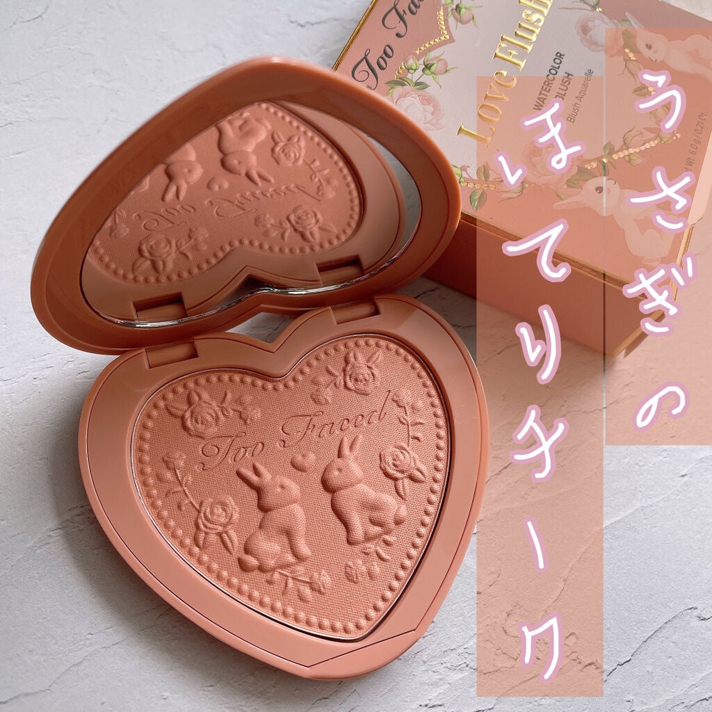 ラブ フラッシュ ウォーターカラー ブラッシュ/Too Faced/パウダーチークを使ったクチコミ(1枚目)