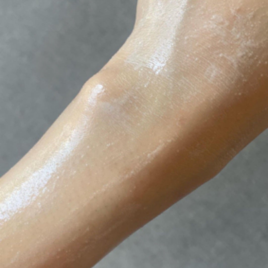 Q+Me スウィートボムタラソスクラブレモンティーの香り/AGARISM/バスト・ヒップケアを使ったクチコミ(3枚目)