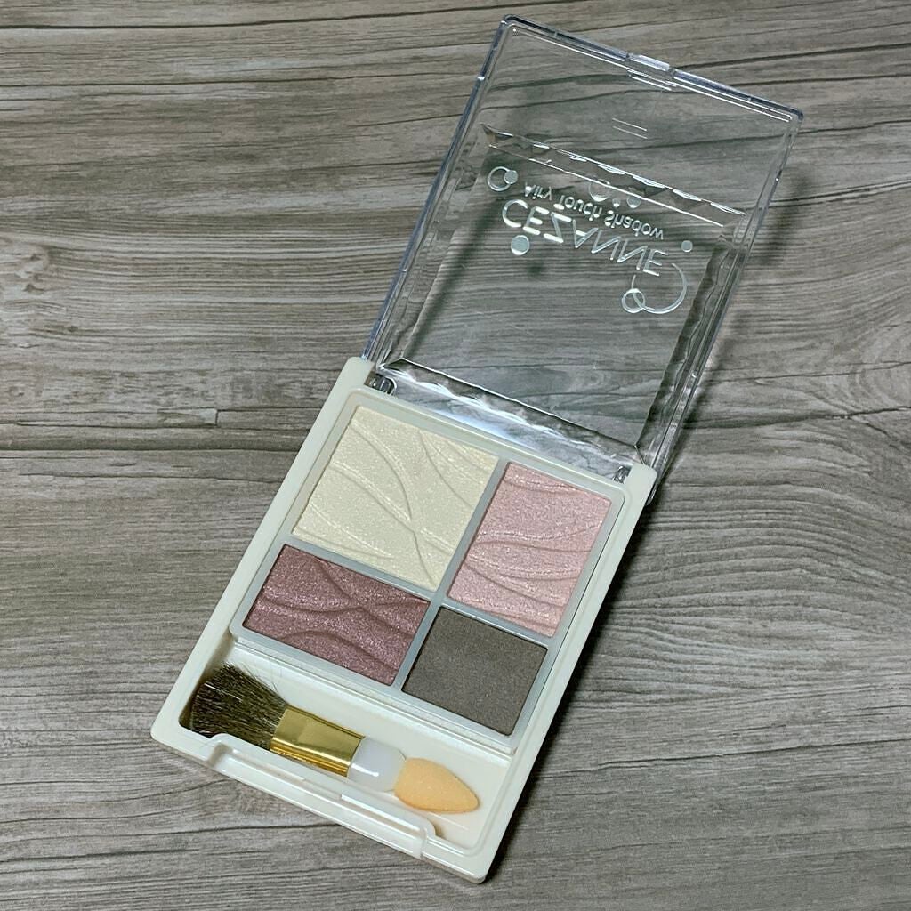 エアリータッチシャドウ/CEZANNE/アイシャドウパレットを使ったクチコミ(2枚目)