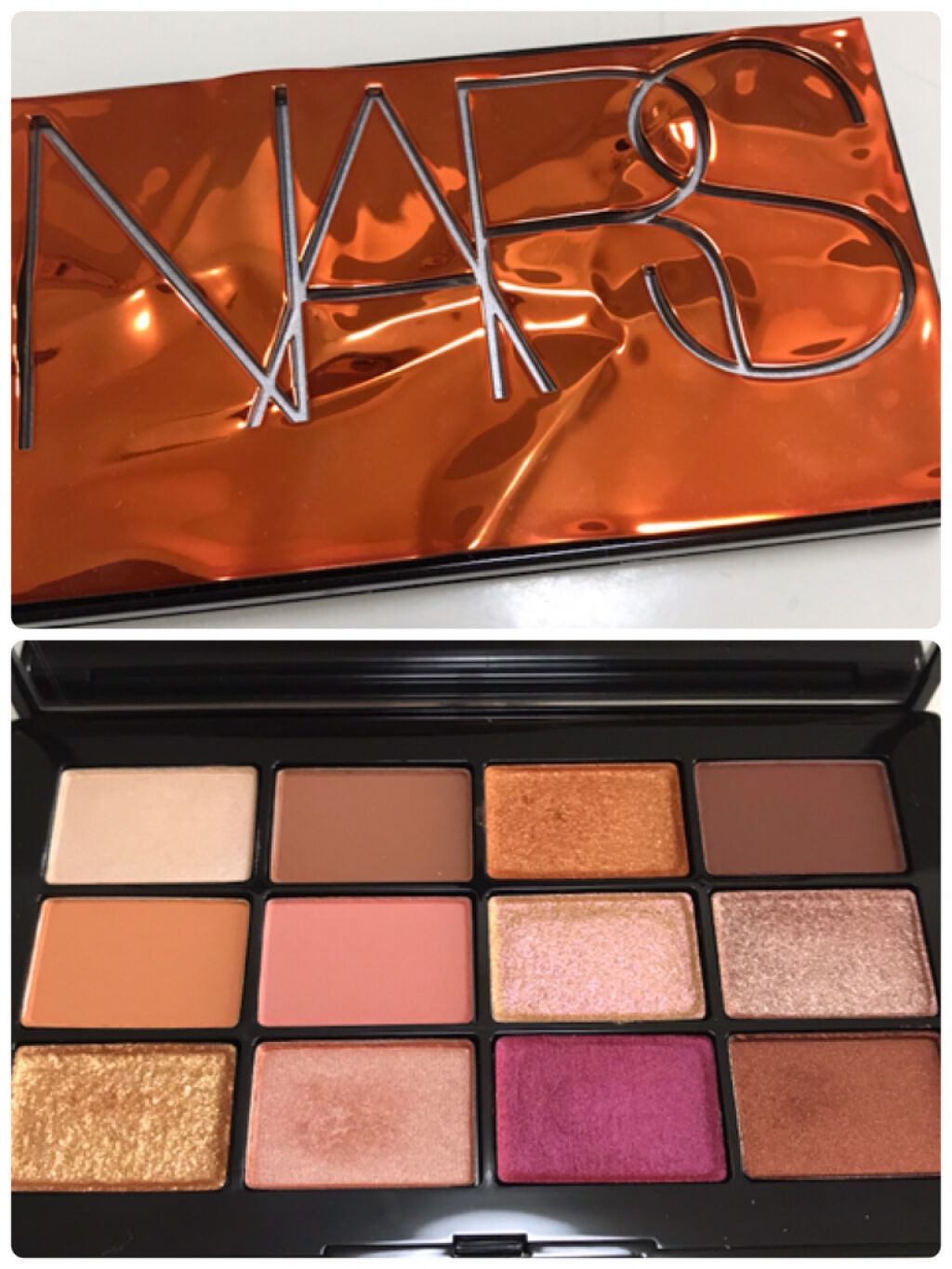 アフターグロー アイシャドーパレット/NARS/アイシャドウパレットを使ったクチコミ（1枚目）