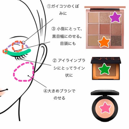 ブロンズパウダー/NARS/プレストパウダーを使ったクチコミ(3枚目)