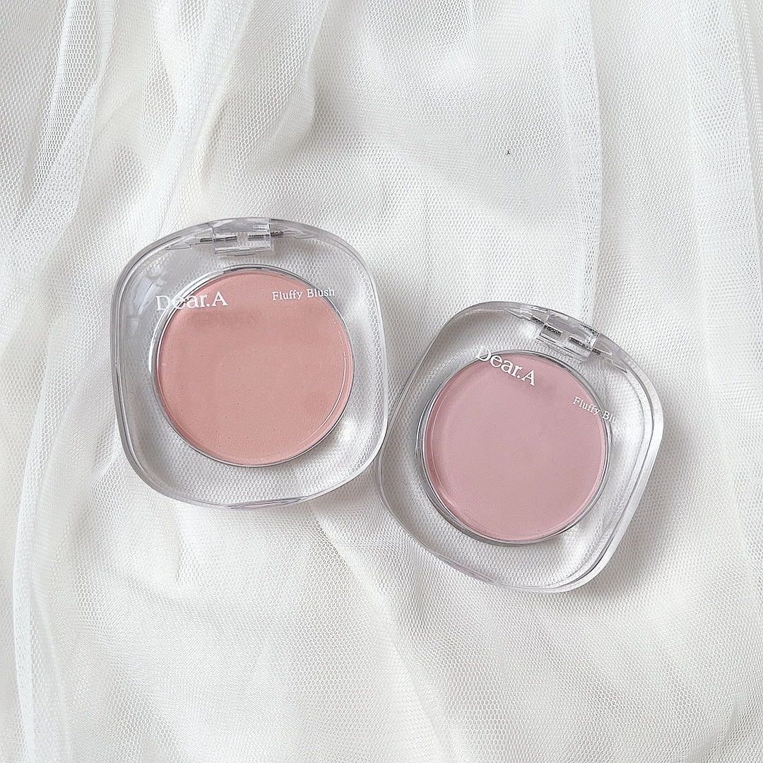 フラッフィーブラッシュ 03 チュチュ/Dear.A/パウダーチークを使ったクチコミ（2枚目）