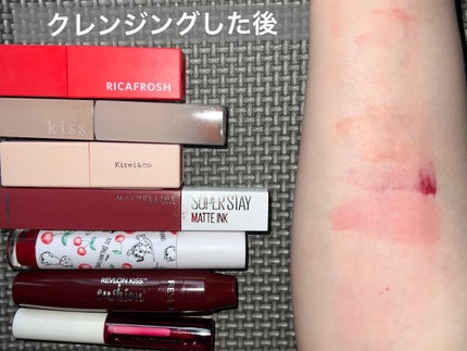 キス クッション リップ ティント/REVLON/リップティントを使ったクチコミ(4枚目)