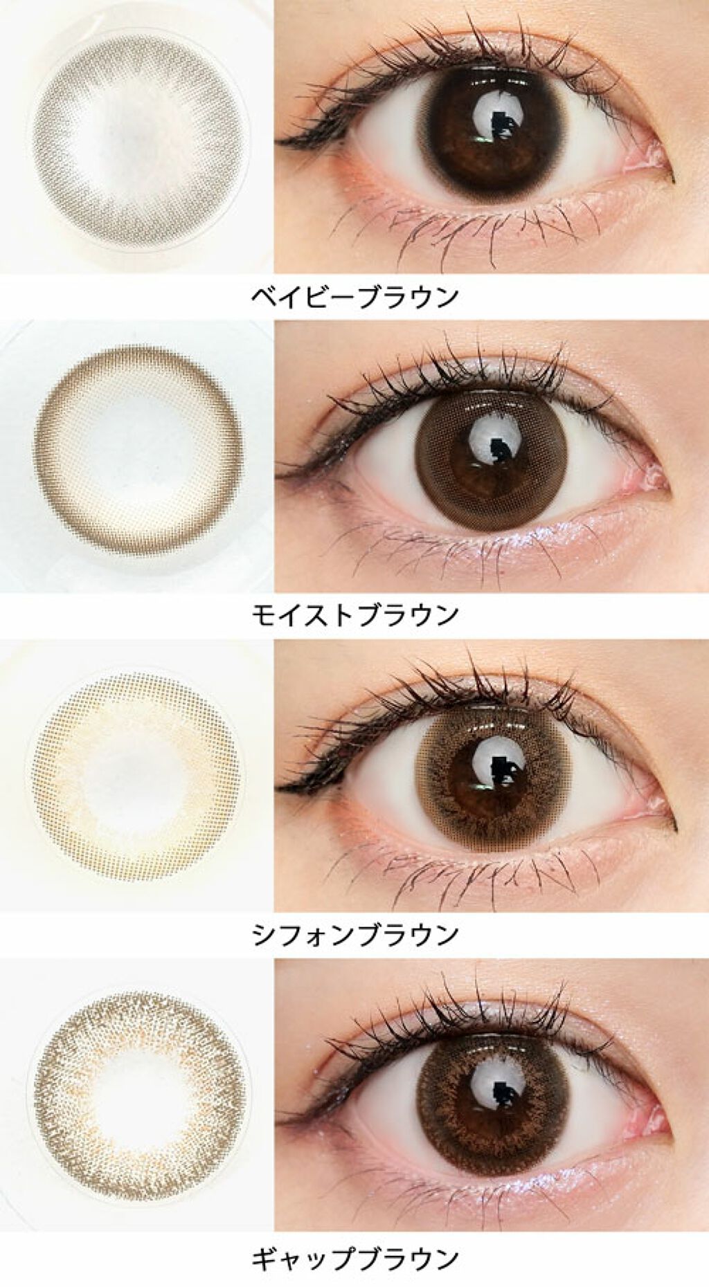 Chu's me 1day/Chu's me/ワンデー（１DAY）カラコンを使ったクチコミ（3枚目）