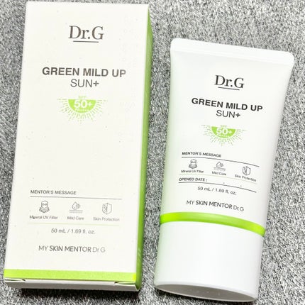 グリーンマイルドアップサンプラス/Dr.G/日焼け止めクリームを使ったクチコミ(1枚目)