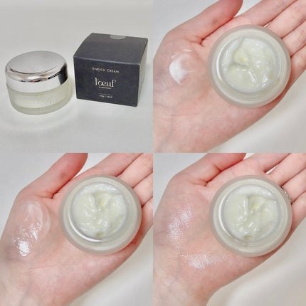 ルフ エンリッチクリーム/l'oeuf by essencebase/フェイスクリームを使ったクチコミ(2枚目)