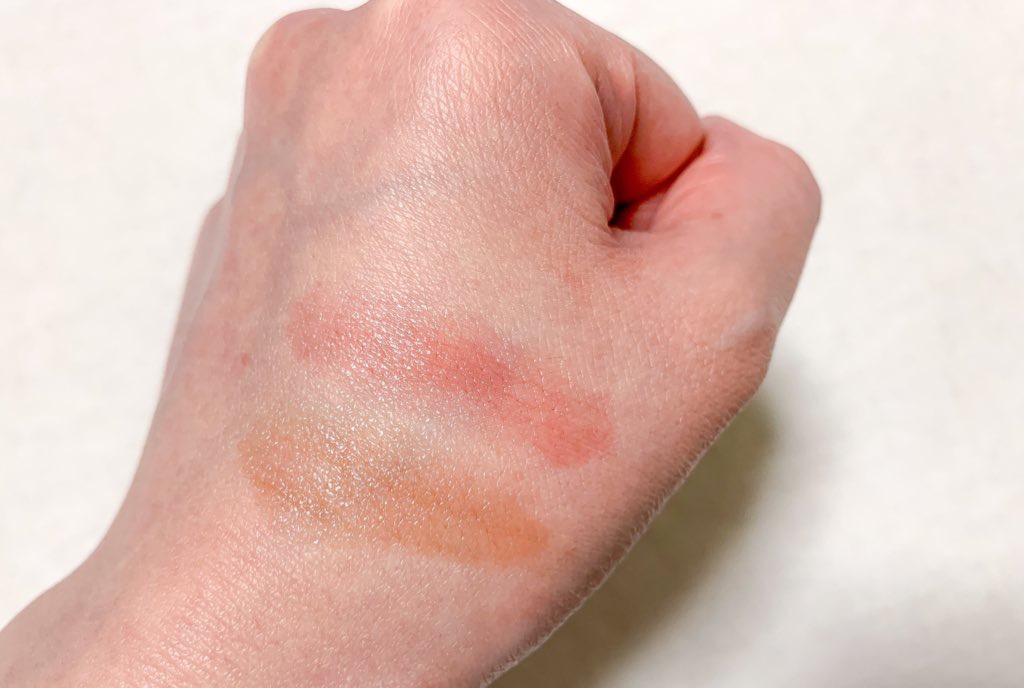 グロウメルティングパレット/QUA-T/ジェル・クリームチークを使ったクチコミ（3枚目）