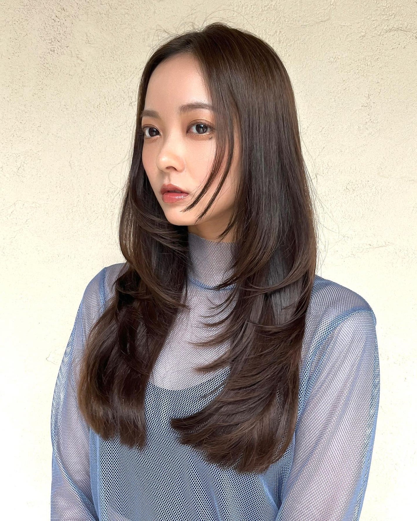 HARUNA on LIPS 「.大人なナチュラルヘア✨.韓国っぽく🌟ワンカールでやりすぎない..」(4枚目)