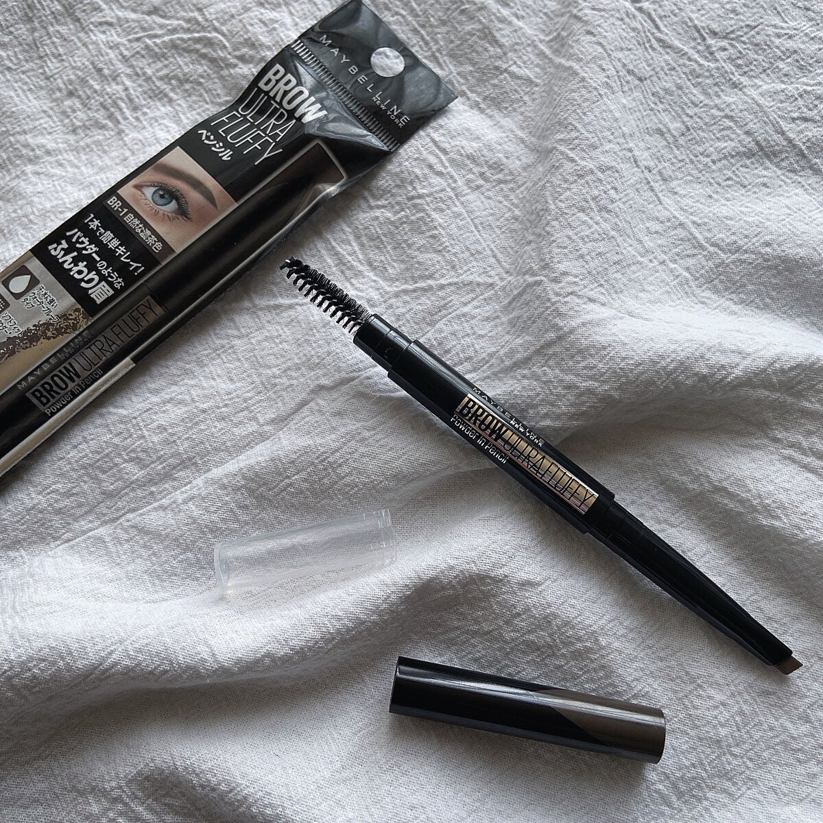 ファッションブロウ パウダーインペンシル N/MAYBELLINE NEW YORK/アイブロウペンシルを使ったクチコミ(1枚目)