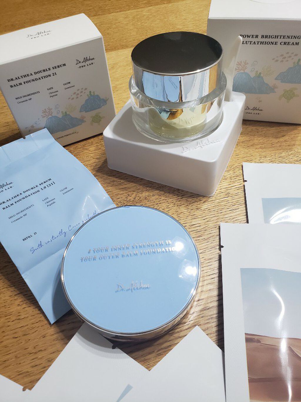 パワーブライトニング グルタチオンクリーム/Dr.Althea/フェイスクリームを使ったクチコミ（1枚目）