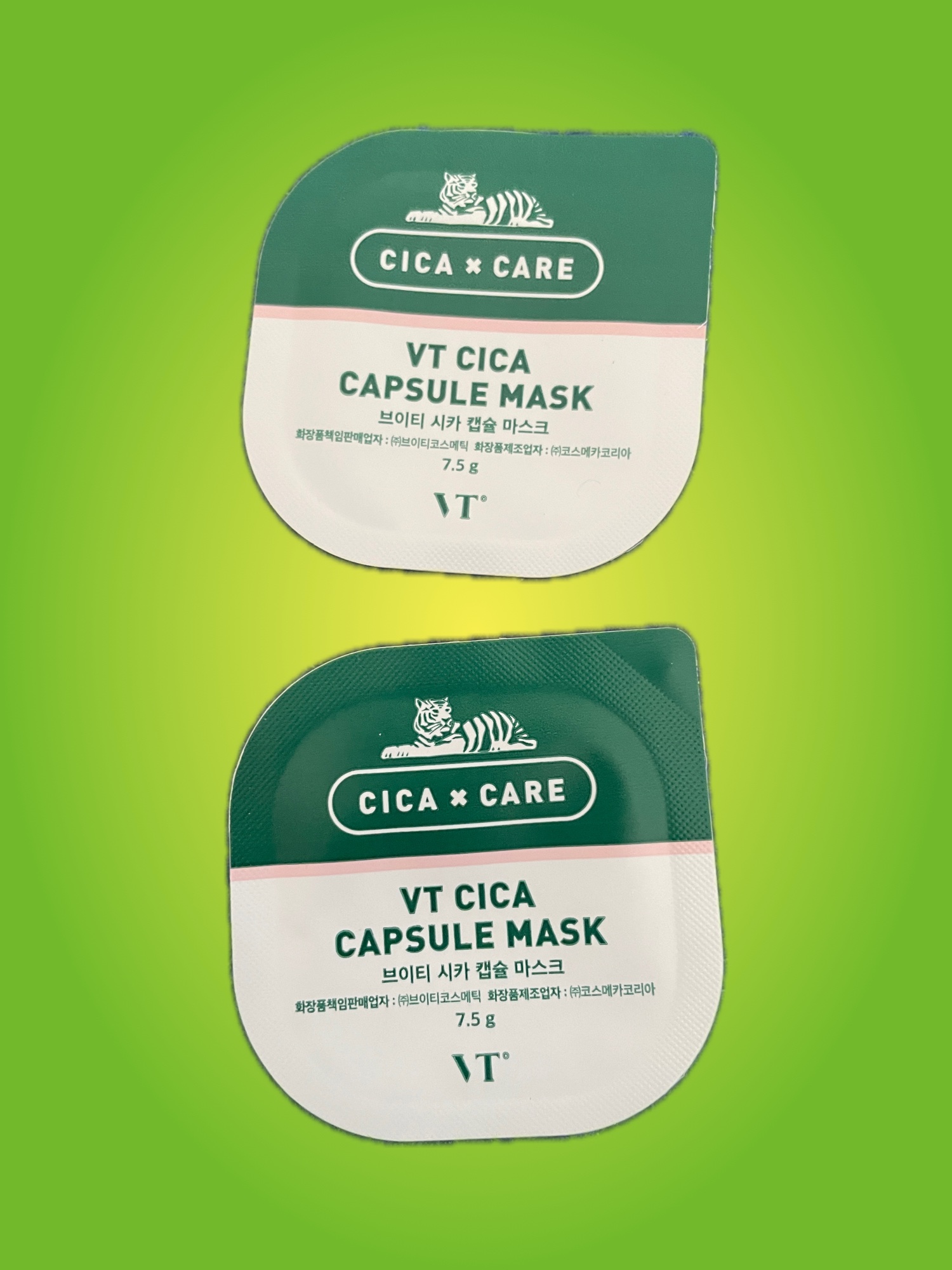CICA カプセルマスク/VT/洗い流すパック・マスクを使ったクチコミ（1枚目）