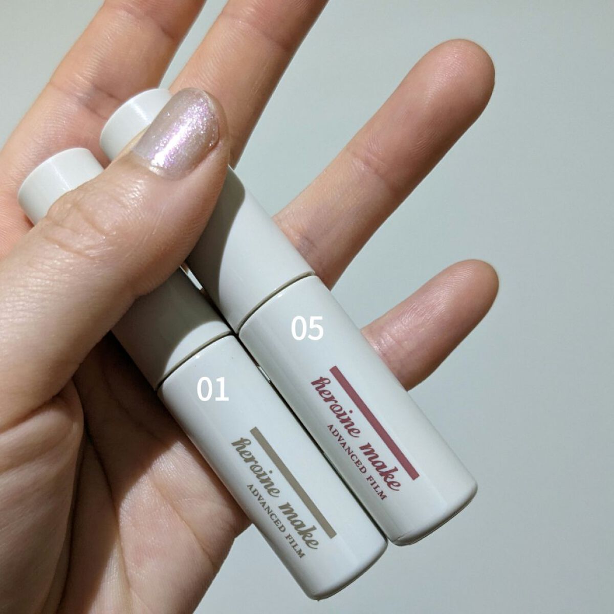 ロング＆カールマスカラ アドバンストフィルムC 01 ムーンライト/ヒロインメイク/マスカラを使ったクチコミ（2枚目）