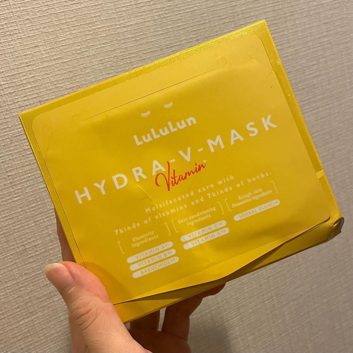 ルルルン ハイドラ V マスク/ルルルン/シートマスク・パックを使ったクチコミ(1枚目)