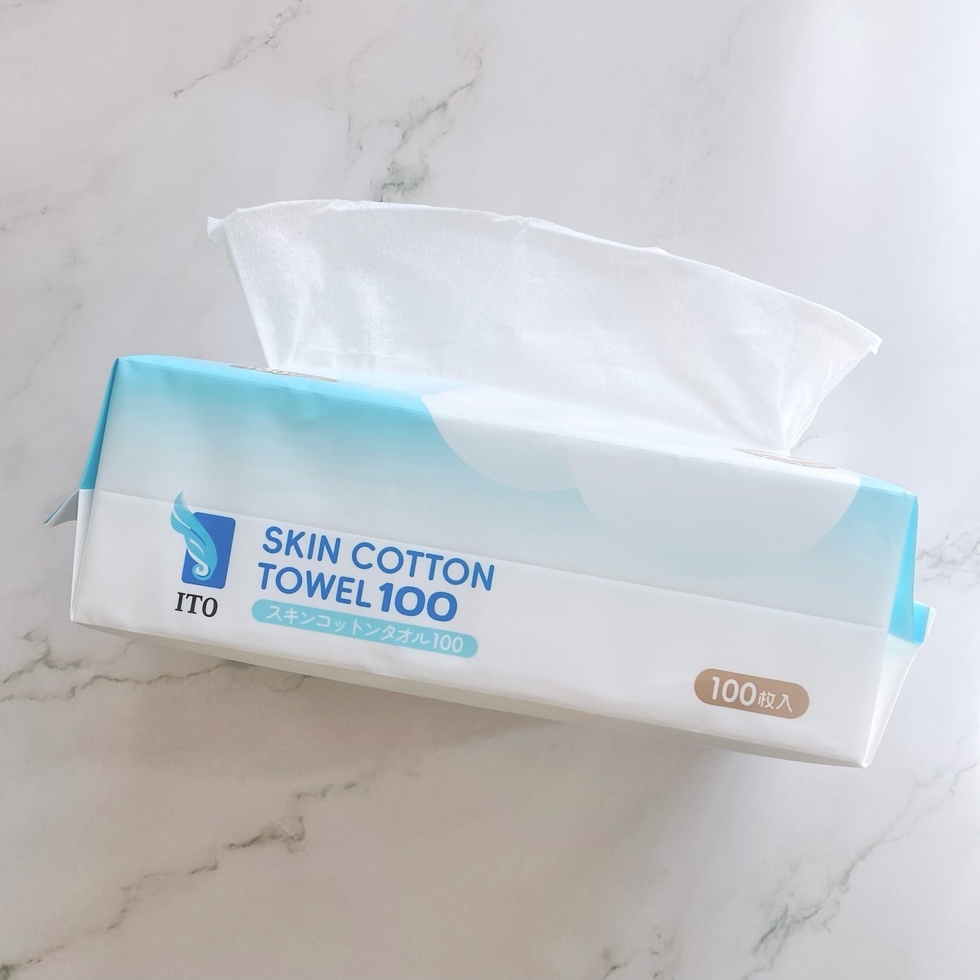 スキンコットンタオル100/ITO/クレンジングタオルを使ったクチコミ(1枚目)