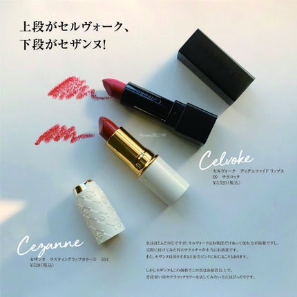 ラスティング リップカラーN/CEZANNE/口紅を使ったクチコミ(2枚目)