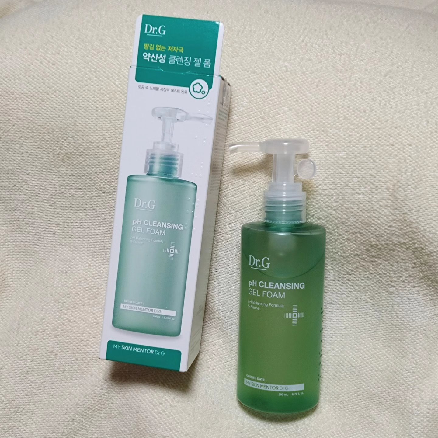 弱酸性クレンジングジェルフォーム/Dr.G/その他洗顔料を使ったクチコミ（1枚目）