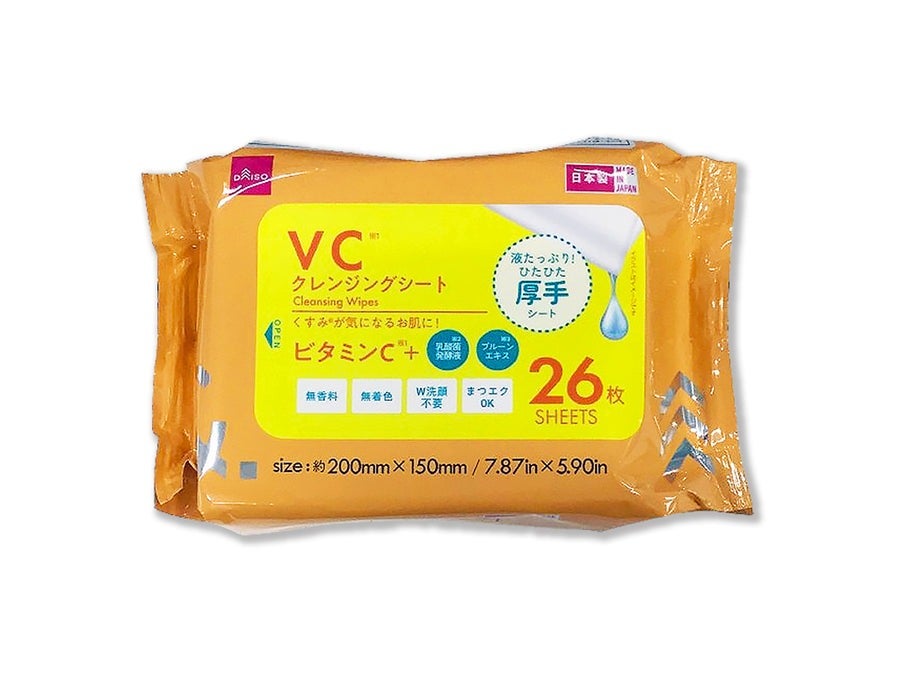&.クレンジングシート DAISO